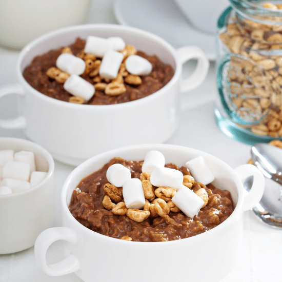 Hot Chocolate Overnight Oats