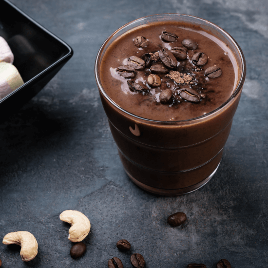 Mocha Oatmeal Power Smoothie