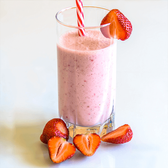 Strawberry Oatmeal Smoothie - Summer Special Drink