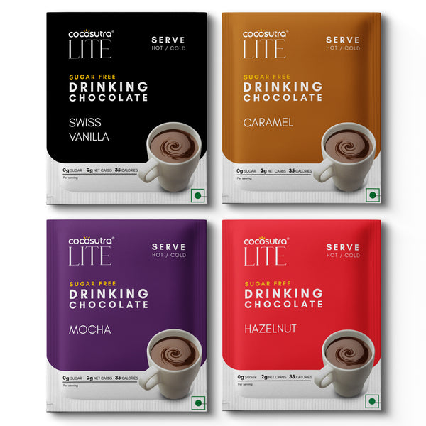 Sugar Free Drinking Chocolate | 4 Flavors | 20g each