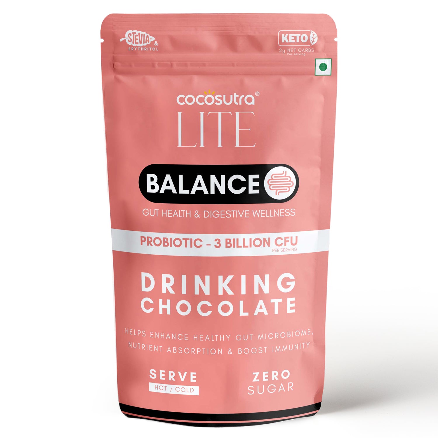 Functional Sugar Free Drinking Chocolate 200 g