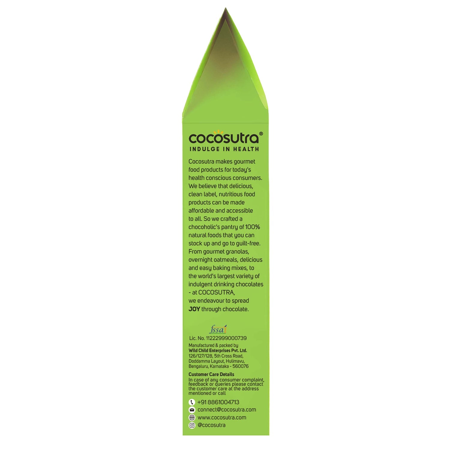 Chia Soya Chocolate Chunk Breakfast Granola | Box of 2 | 300 g each