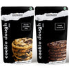 Cookie Dough Mix Combo Pack | Chunky Chocolate Chip & Fudgy Brownie | 220g Each