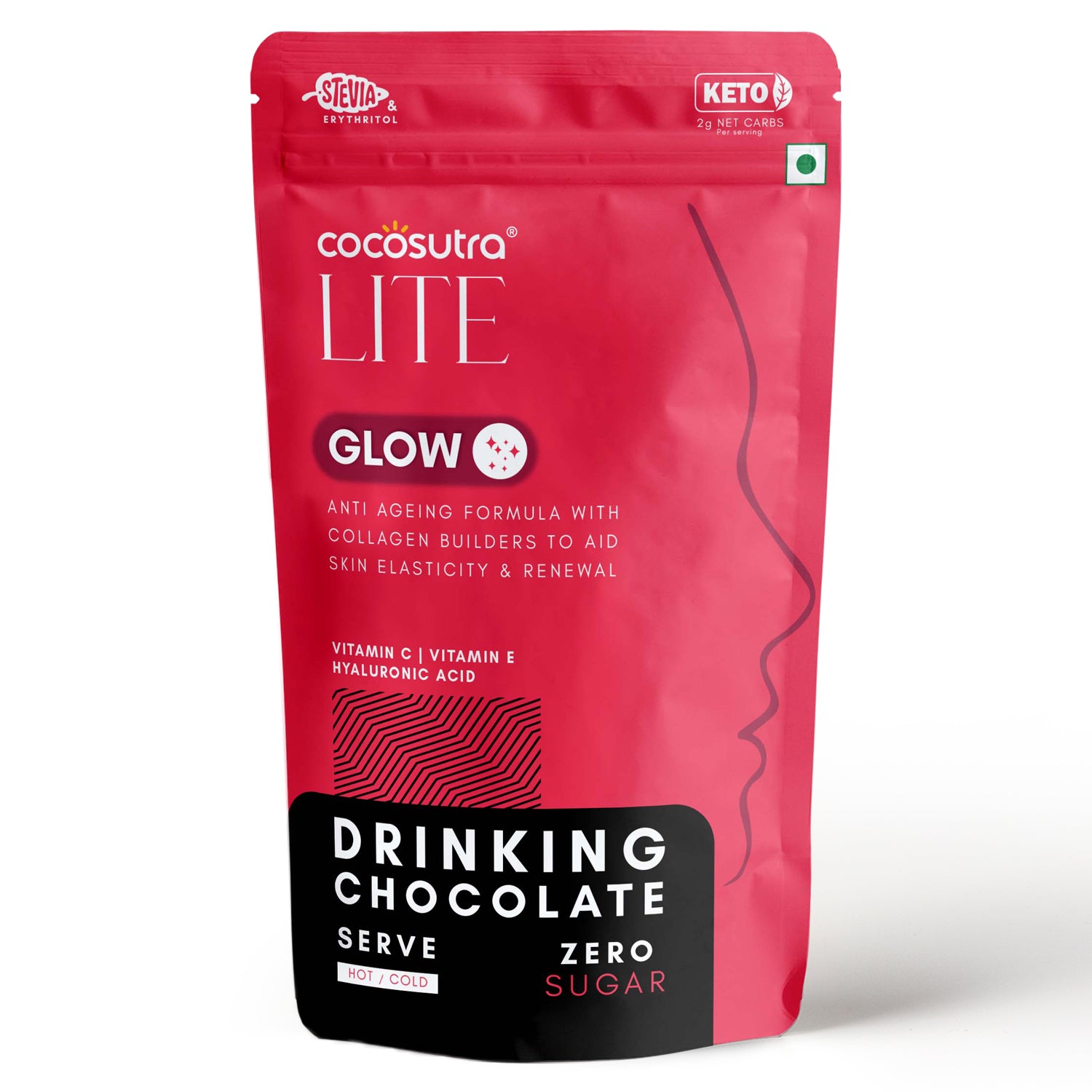 Functional Sugar Free Drinking Chocolate 200 g
