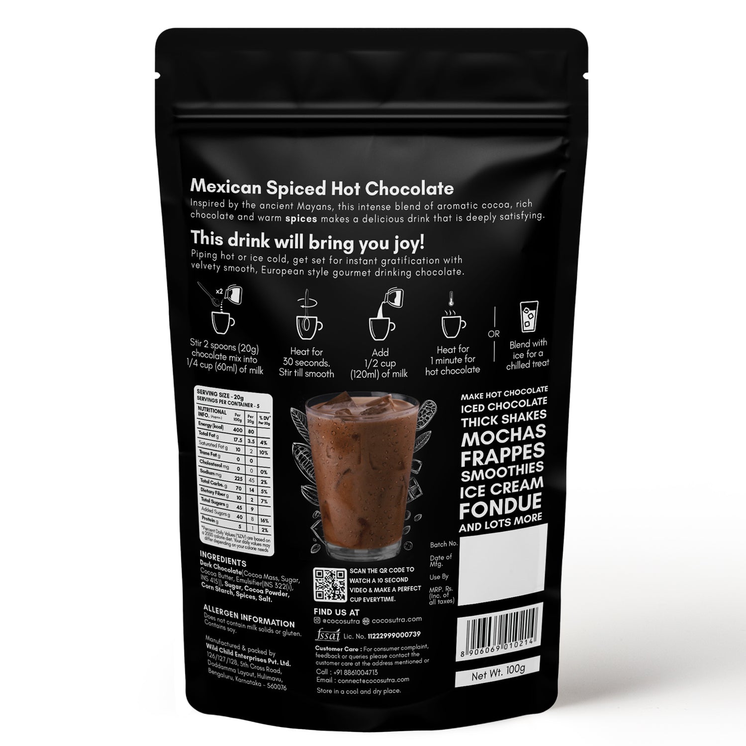 Mexican Spiced Hot Chocolate Mix