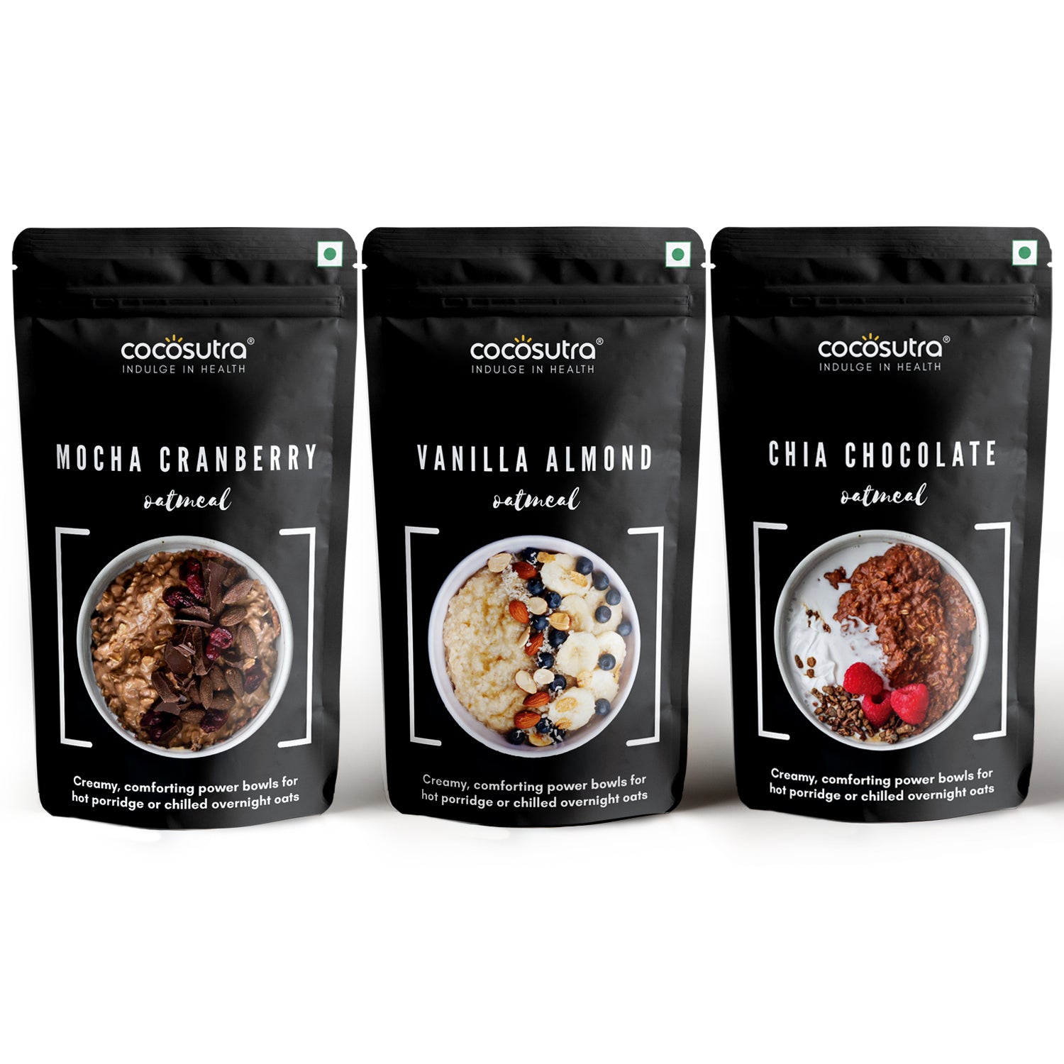 Oatmeal 3 in 1 Combo (300g each) | Zero Sugar | 900gm