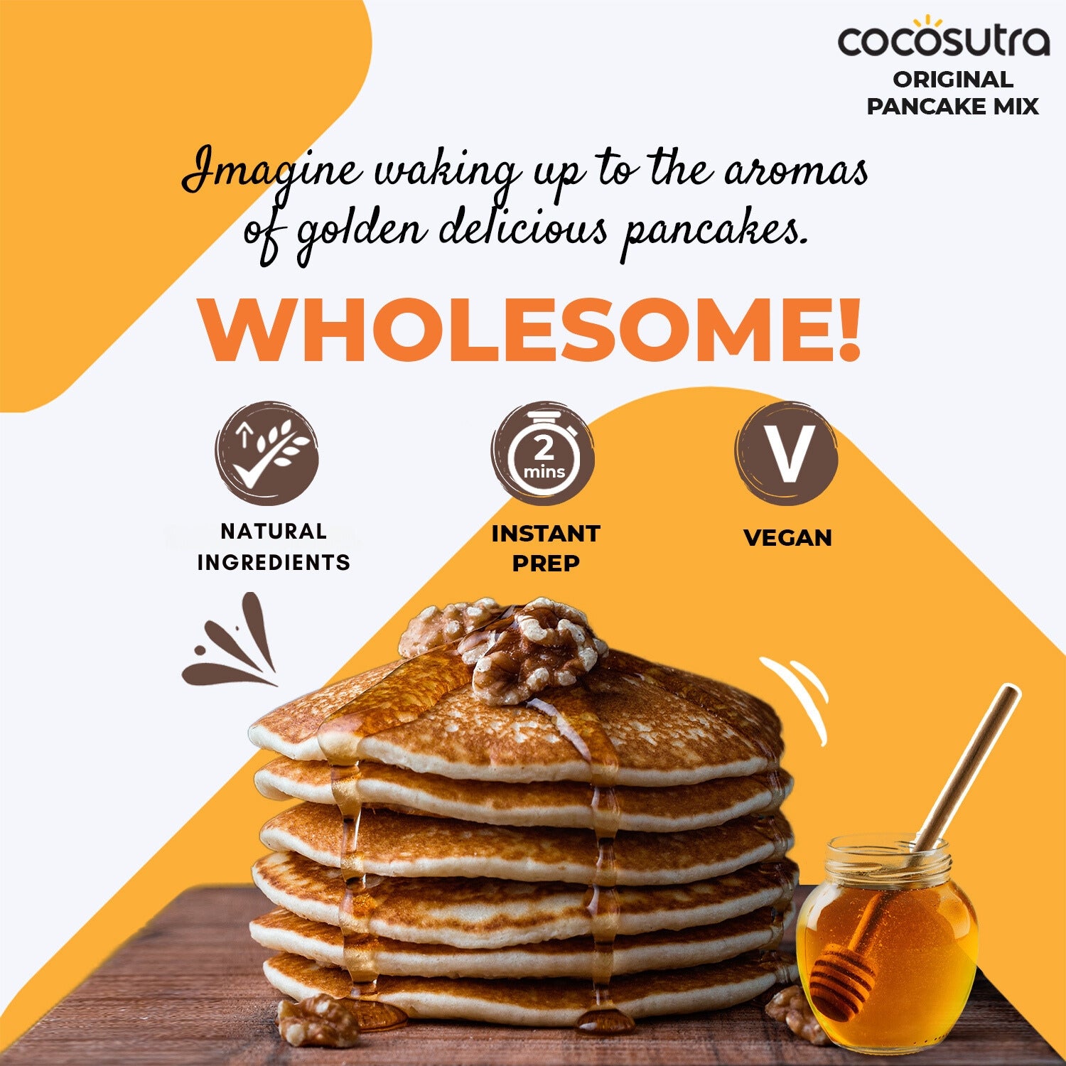 Pancake Mix Combo | Original & Millet Oatmeal | 300 g each