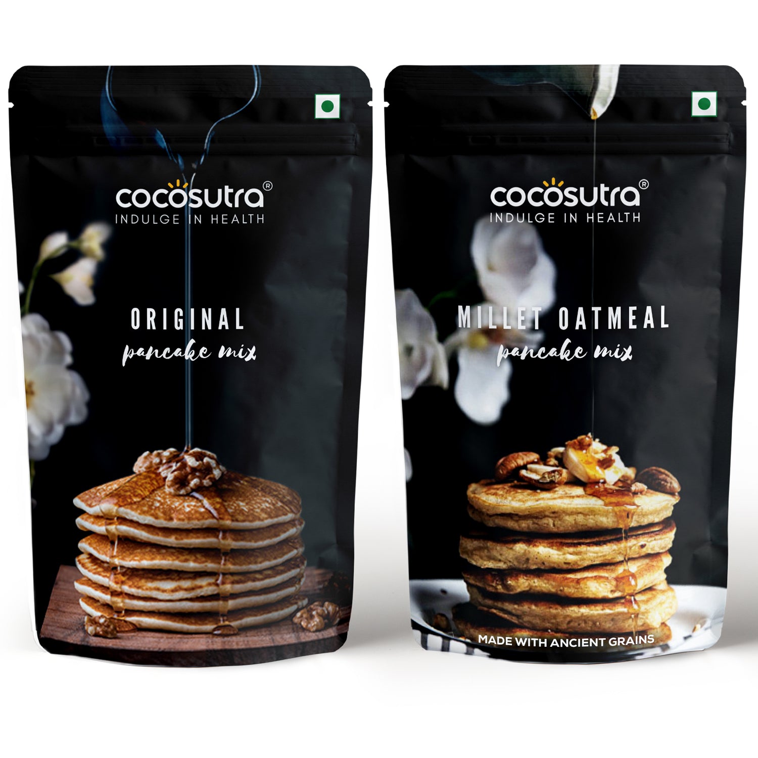 Pancake Mix Combo | Original & Millet Oatmeal | 300 g each