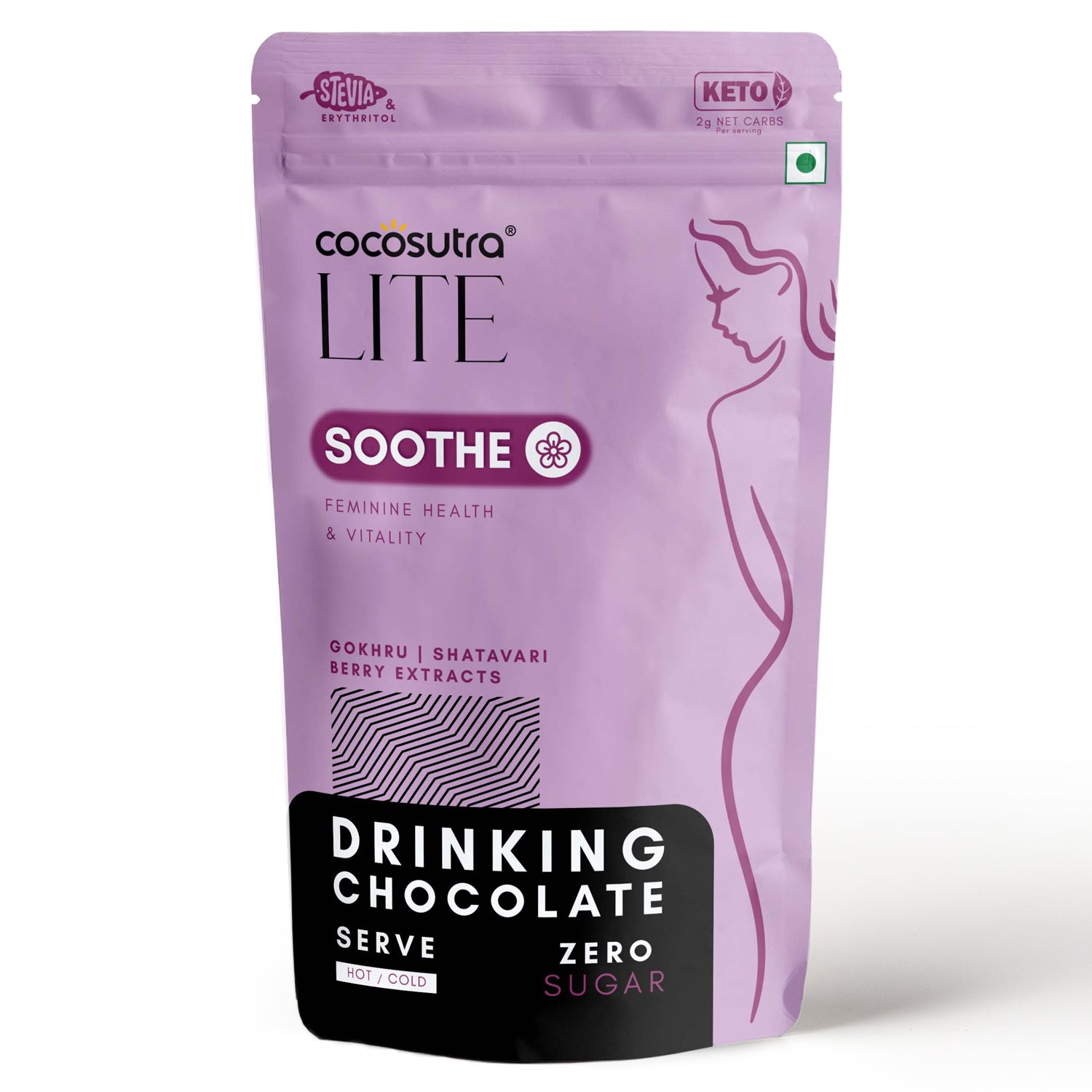 Functional Sugar Free Drinking Chocolate 200 g