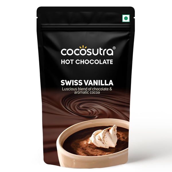 Signature Drinking Chocolate Mix - Swiss Vanilla | 100 g
