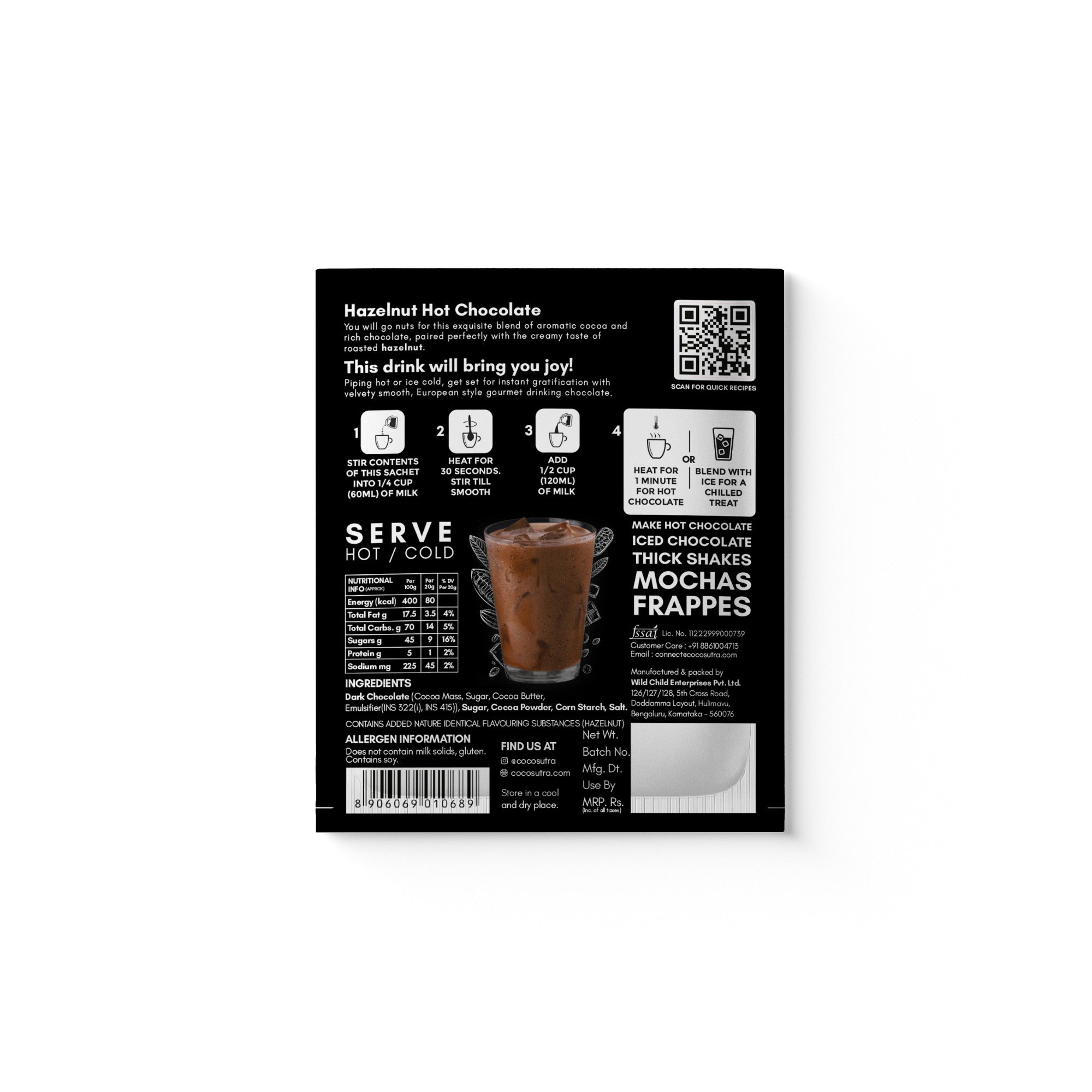 Hazelnut | Hot Chocolate Mix