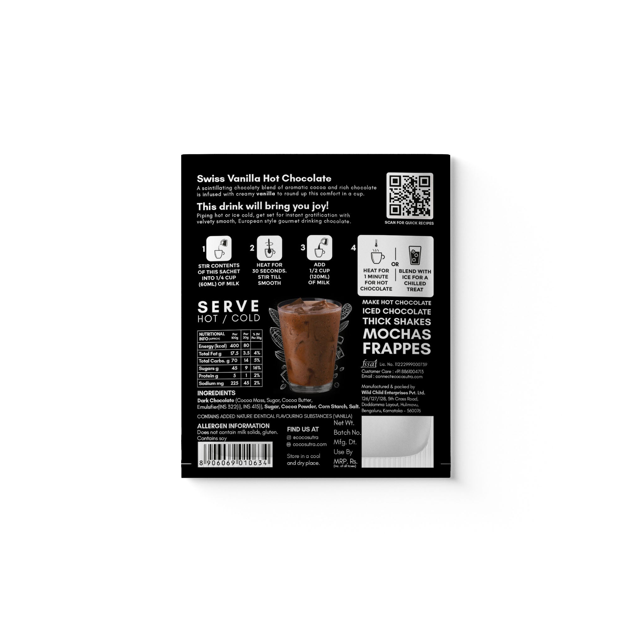 Swiss Vanilla | Hot Chocolate Mix