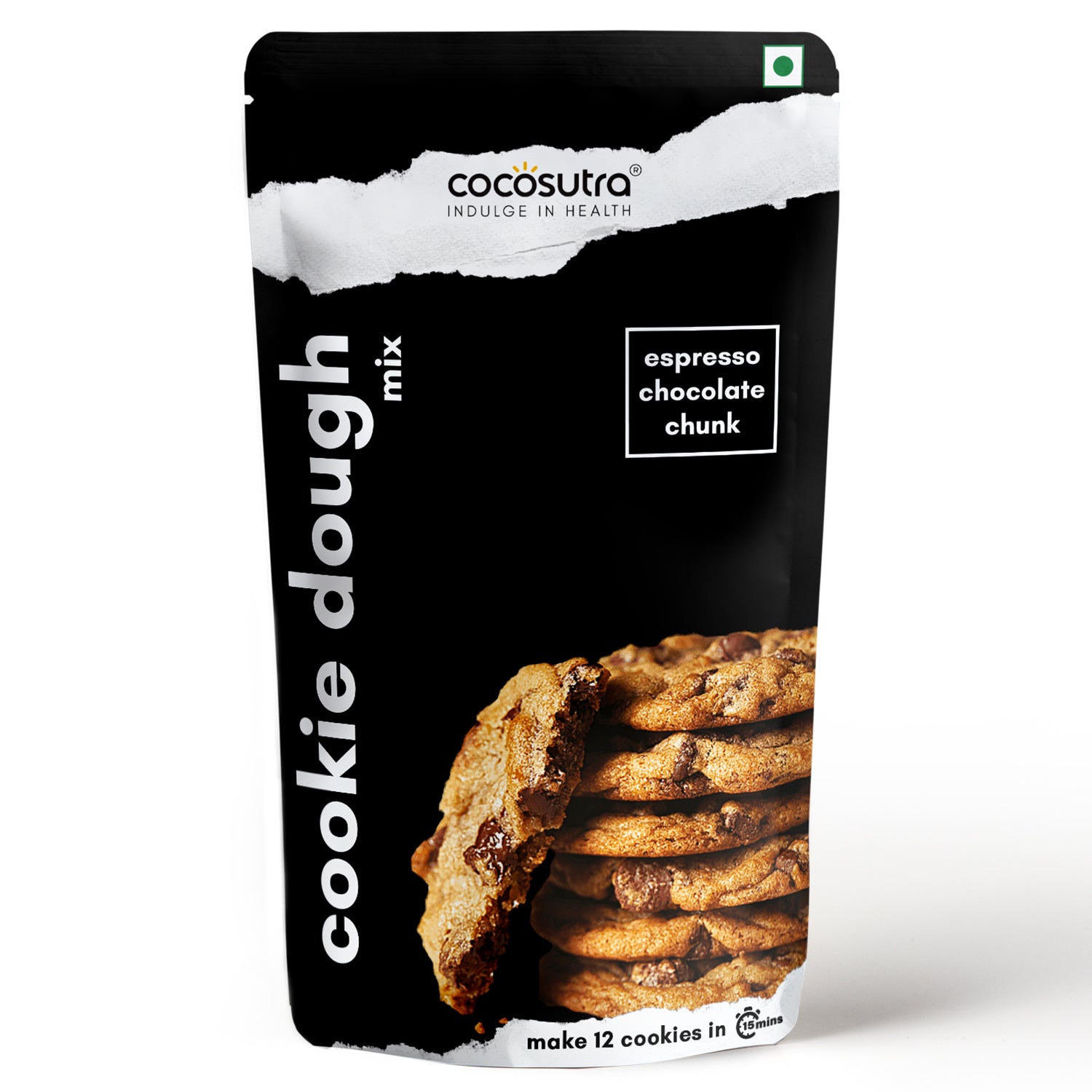 Espresso Chocolate Chunk Cookie Dough Mix | 220 g