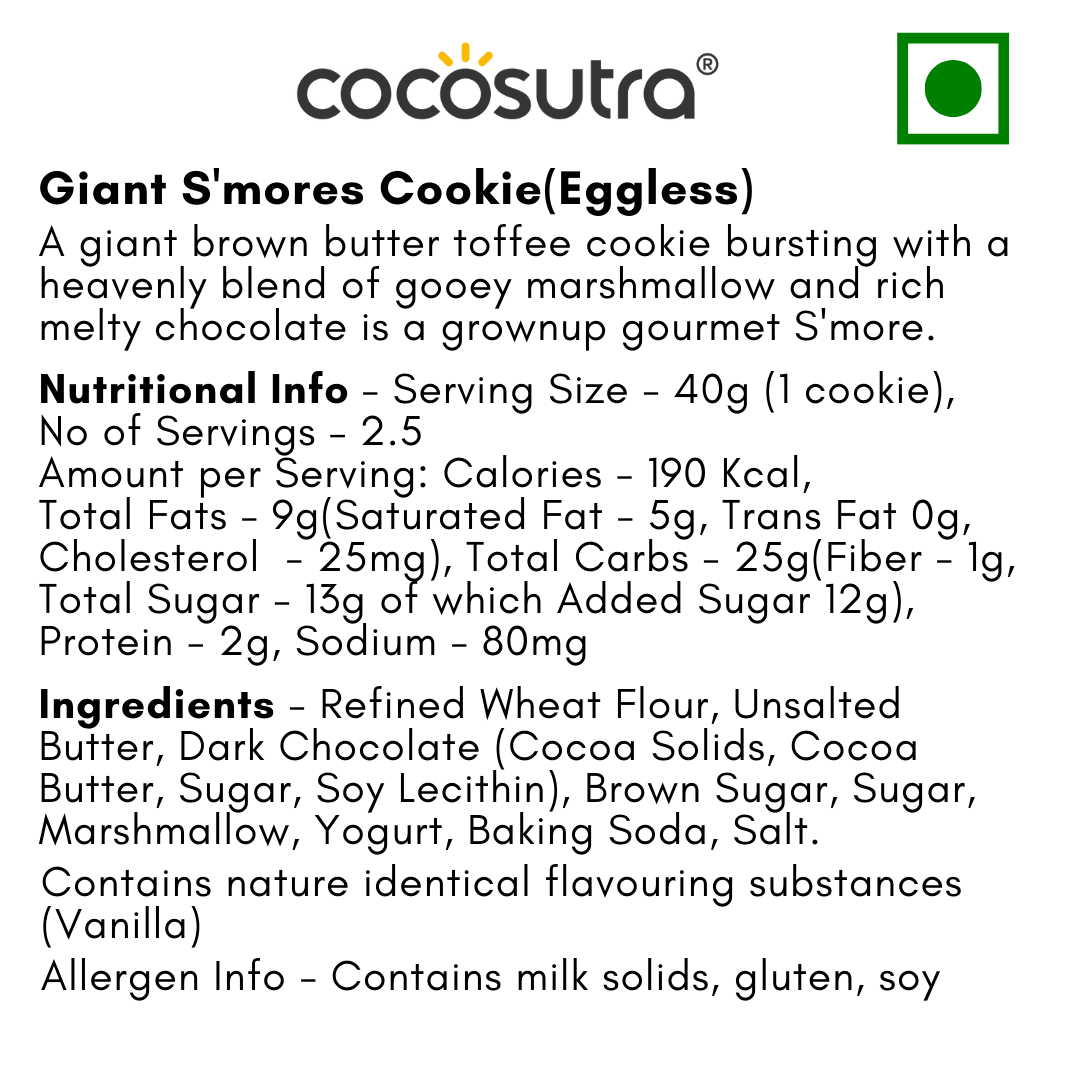GIANT Gourmet Cookies – 100g each