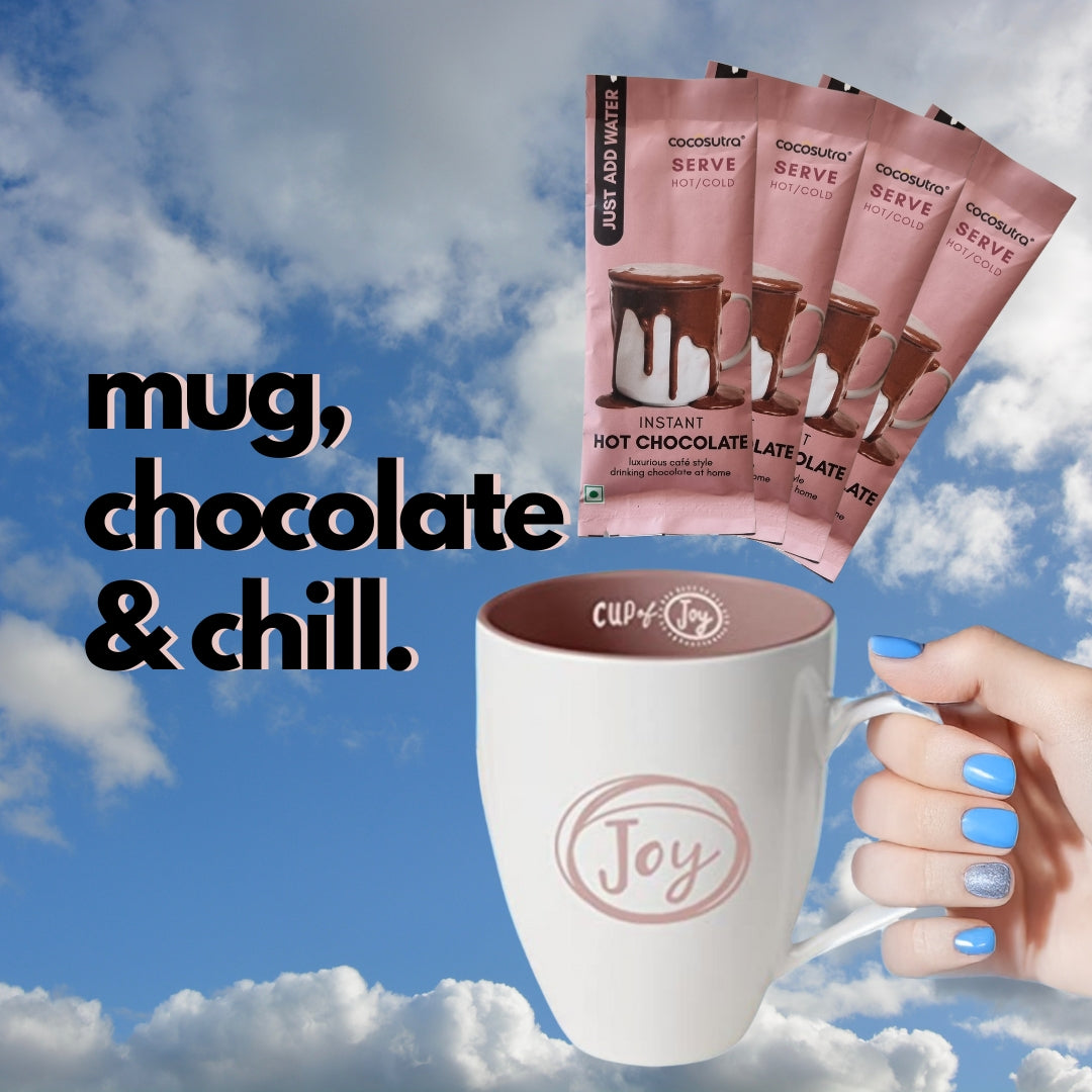 Instant Hot Chocolate & Joy Mug