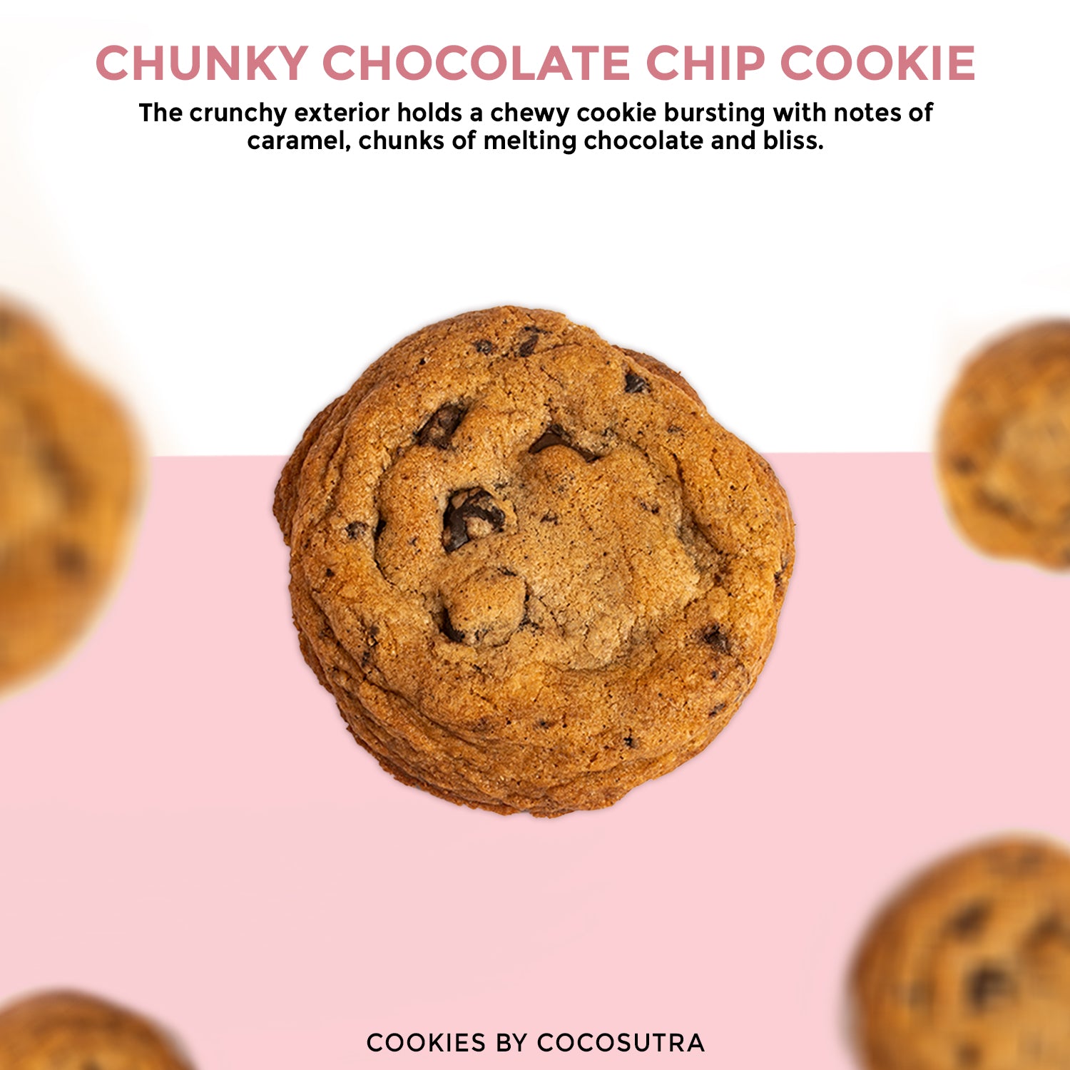 Cocosutra Assorted Goumet Cookies - Chunky Chocolate Chip