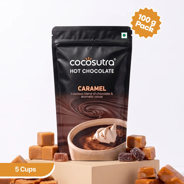 Signature Drinking Chocolate Mix - Caramel | 100g