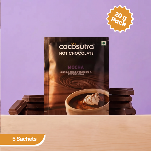 Signature Drinking Chocolate Mix - Mocha | 5 Single Serves