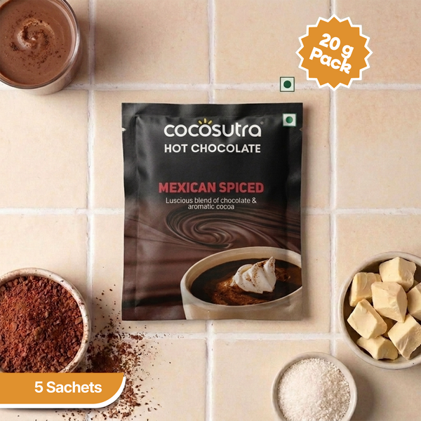 Signature Drinking Chocolate Mix - Mexican Spiced | 5 Single Serves