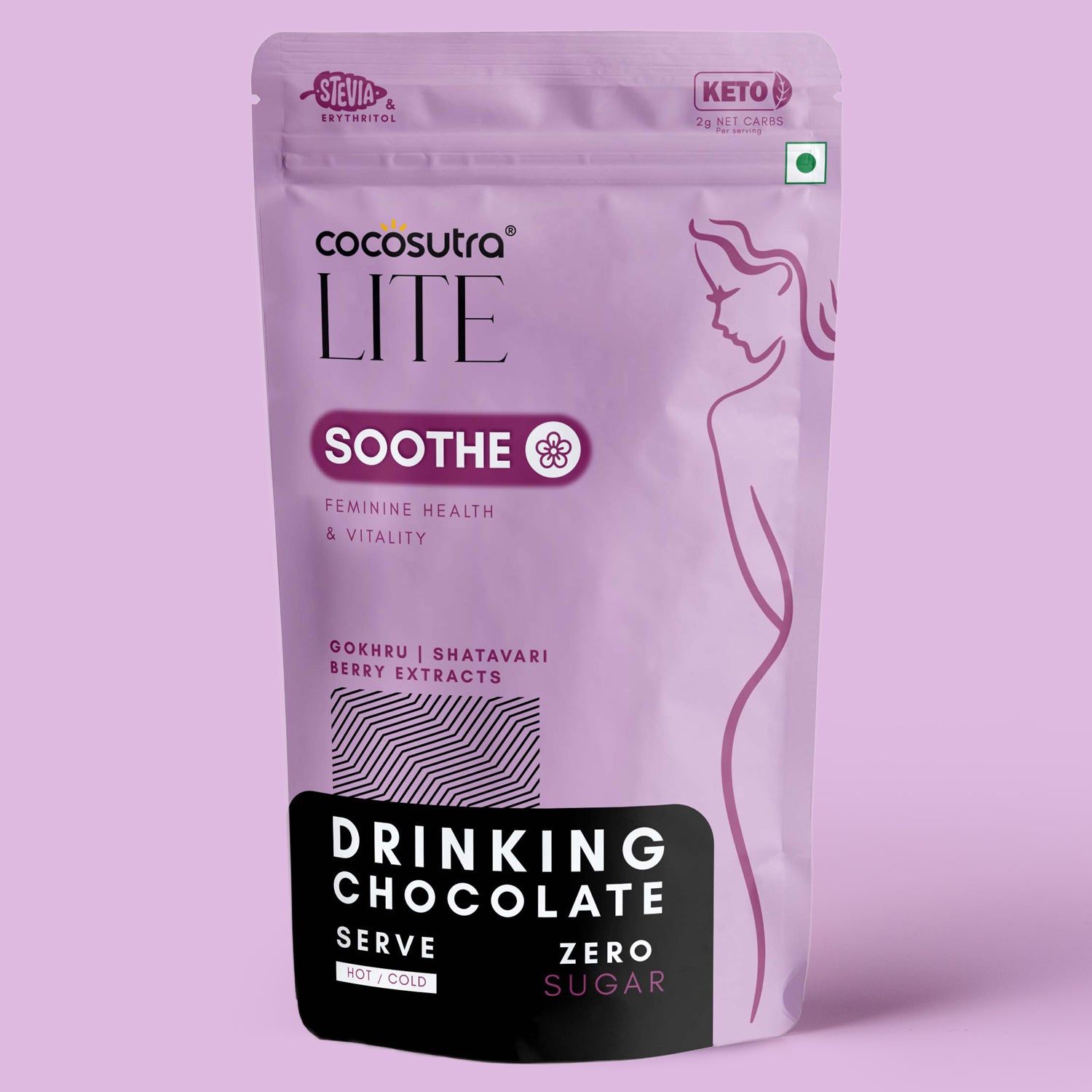 SOOTHE - Sugar Free Drinking Chocolate Mix | For Feminine Health & PMS