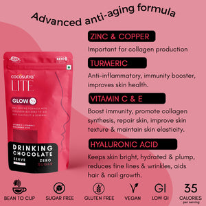 Cocosutra Glow Sugar Free Drinking Chocolate