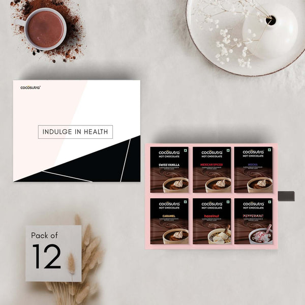 Signature Drinking Chocolate Christmas Hamper | 6 Flavors