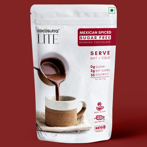 Sugar Free Drinking Chocolate Mix - Mexican Spiced | 200 g