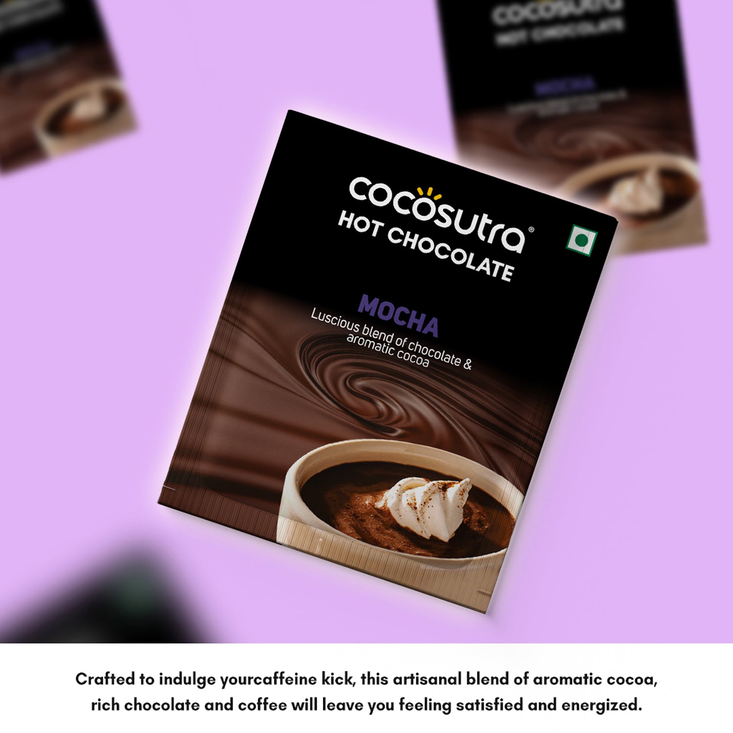 Mocha Hot Chocolate Travel Friendly Gift Hamper | 20 Single Serves
