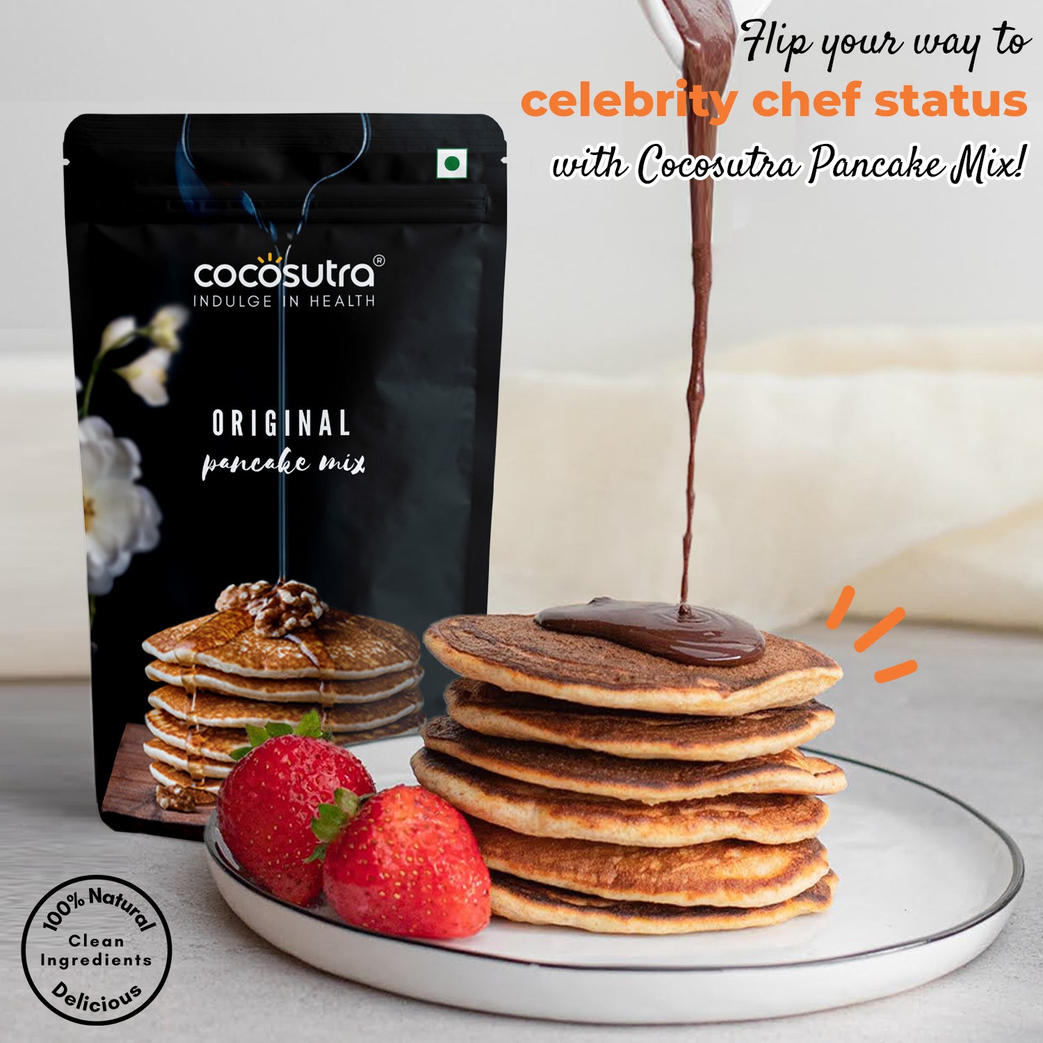 Pancake Mix Combo | Original & Millet Oatmeal | 300 g each