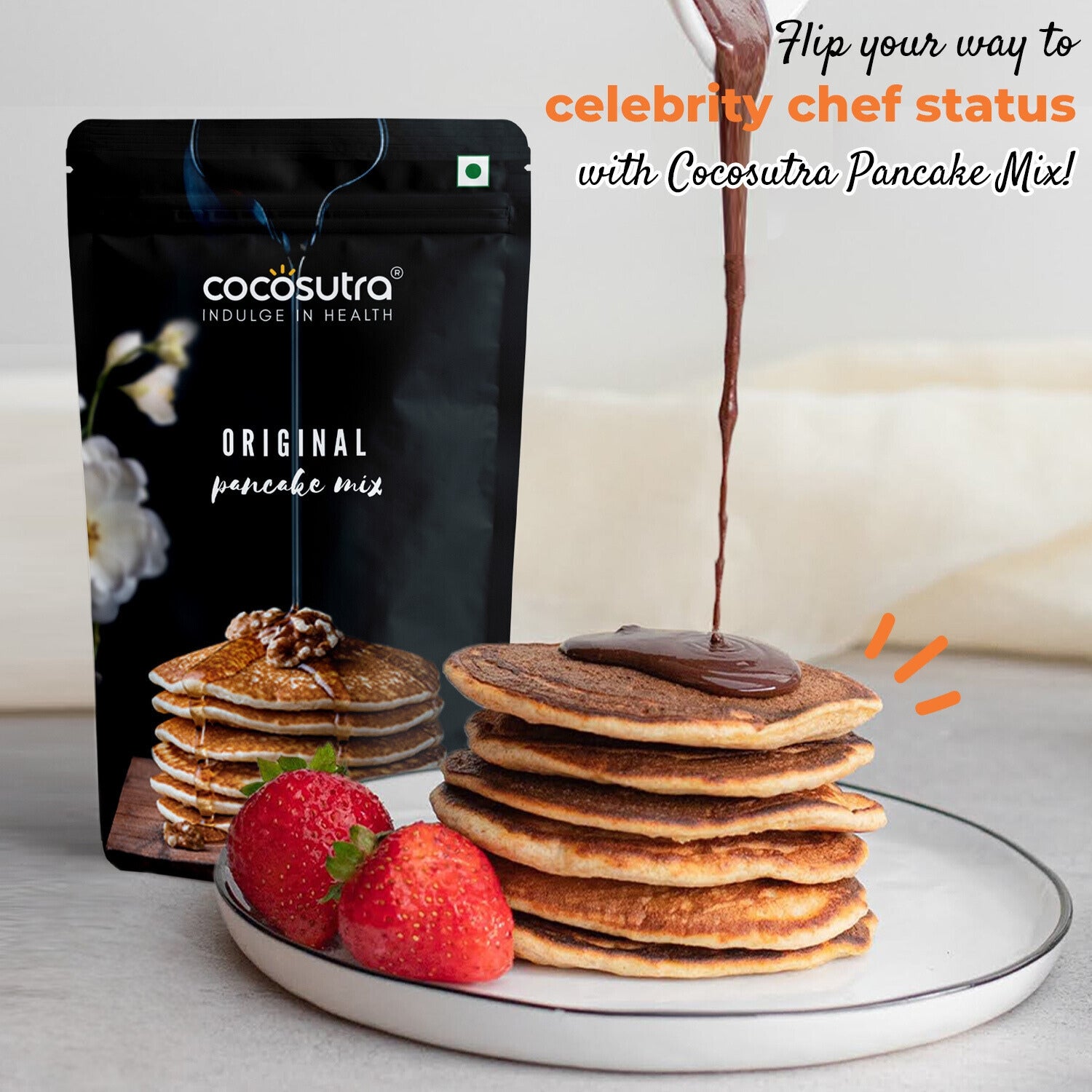 Breakfast & Snack Bundle - Pancake & Hot Chocolate Mix Combo