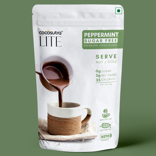 Cocosutra - Peppermint Sugar Free Drinking Chocolate
