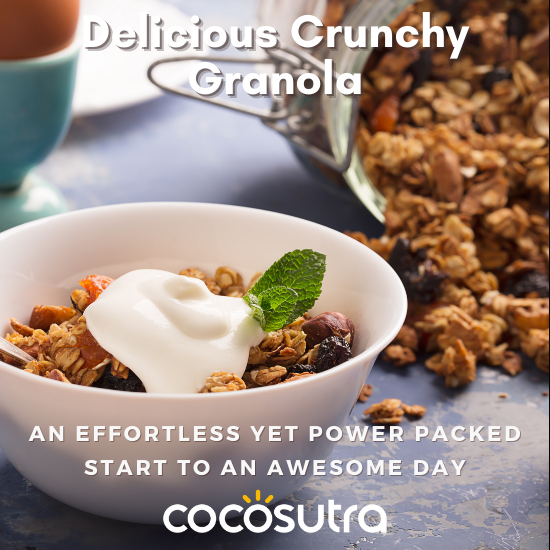 Cocosutra Breakfast Hamper - Granola and Oatmeal