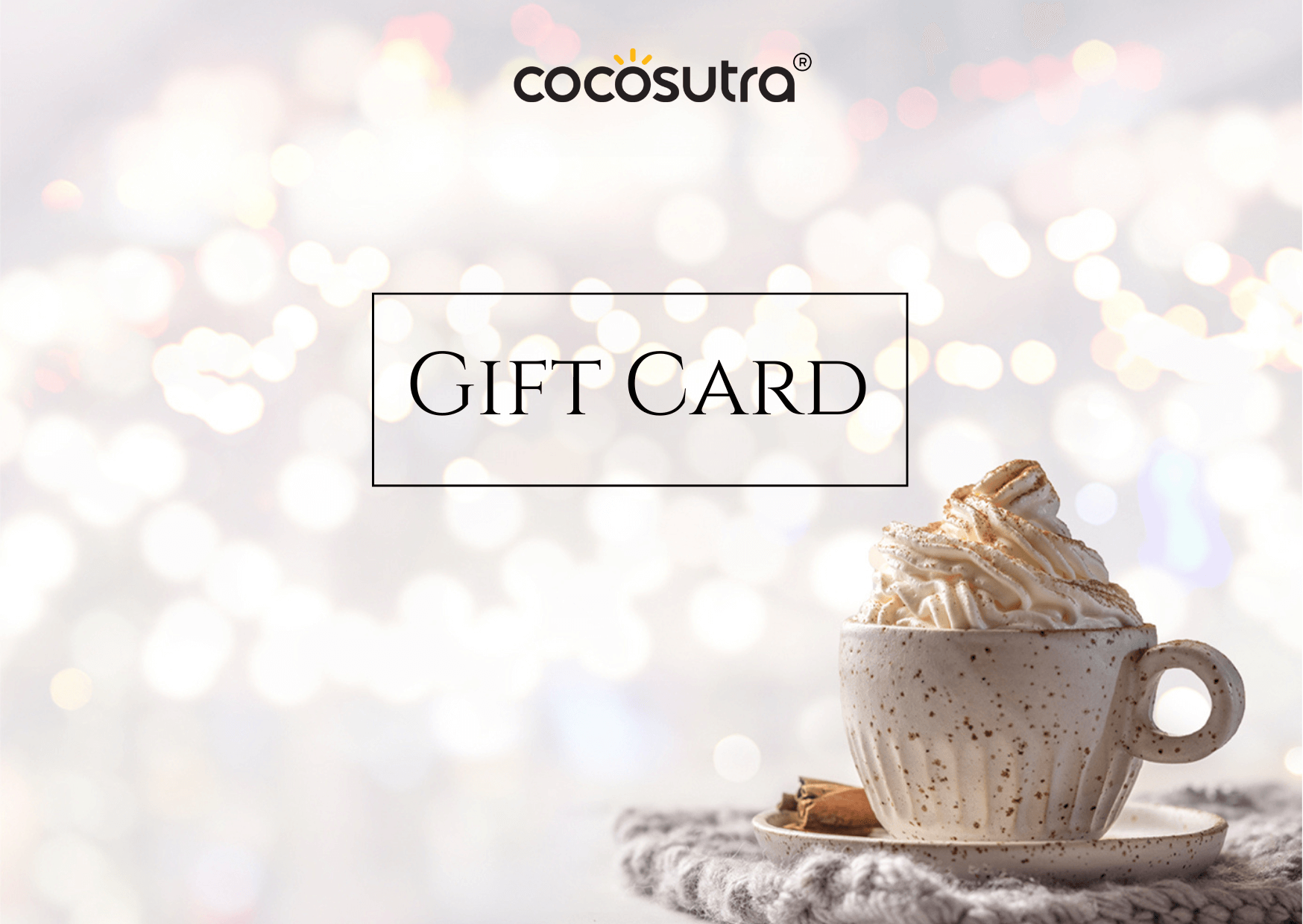 Cocosutra gift card