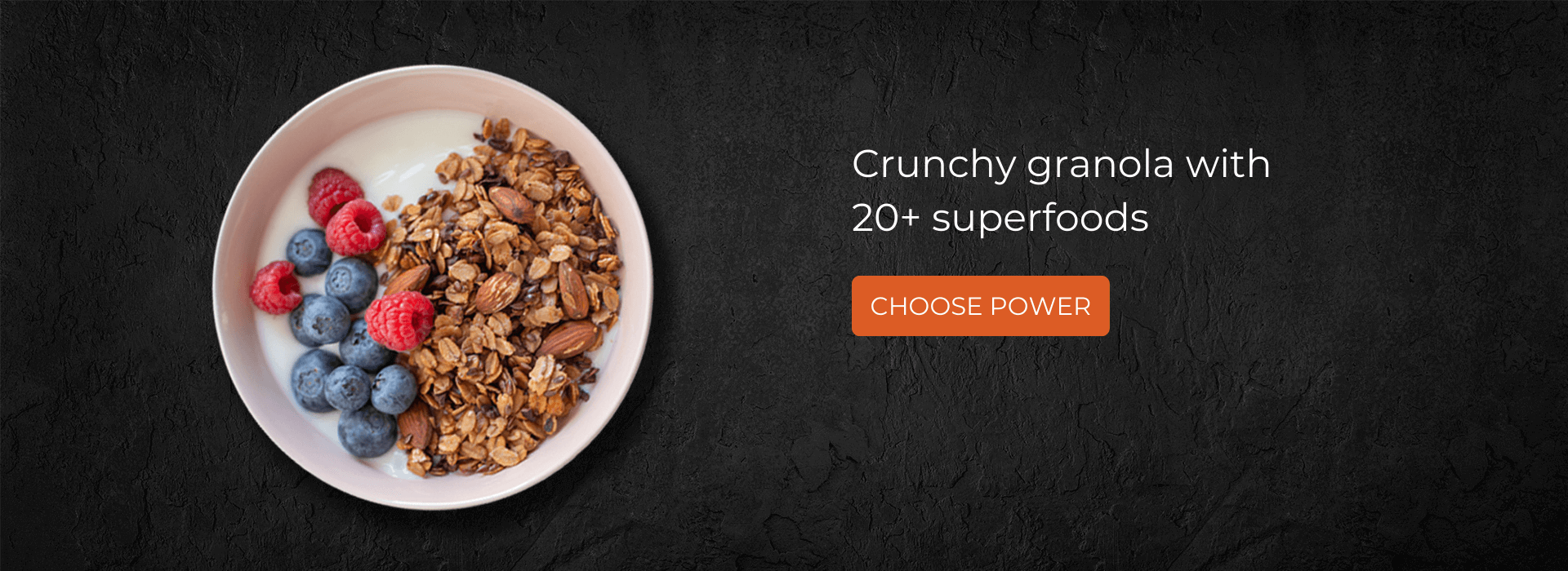 Crunchy Granola with 20+ Superfoods