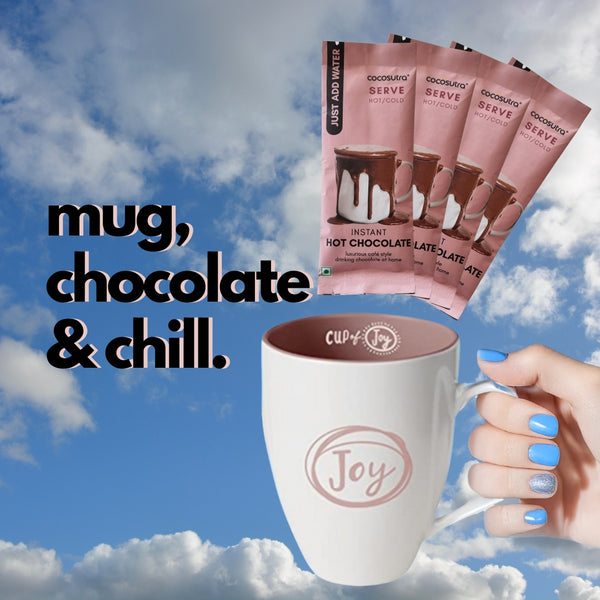 Instant Drinking Chocolate & Joy Mug