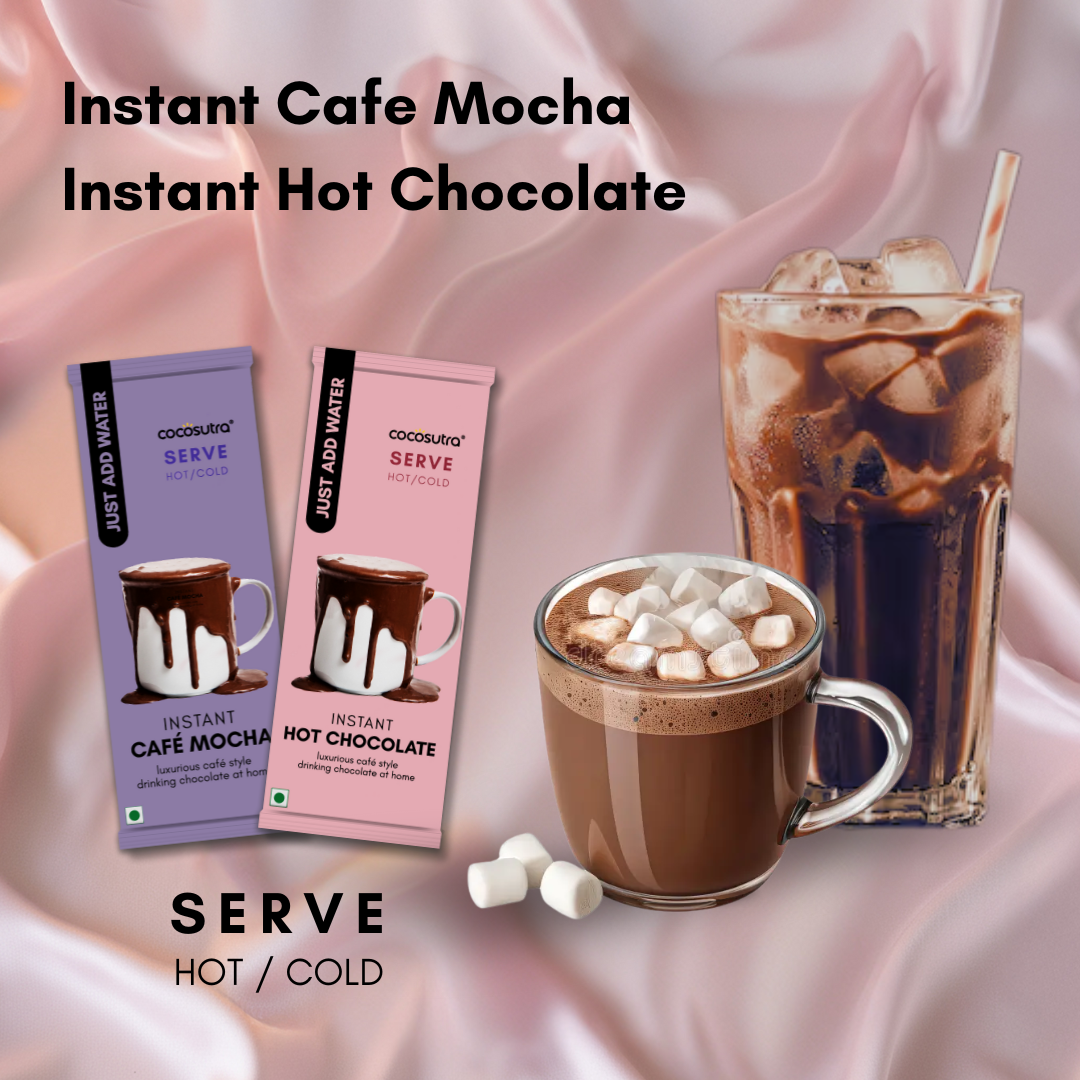 Diwali Delight 20 | ALL in ONE Drinking Chocolate Set | Box of 20 drinking chocolate with Marshmallow & Candy Cane, 600g