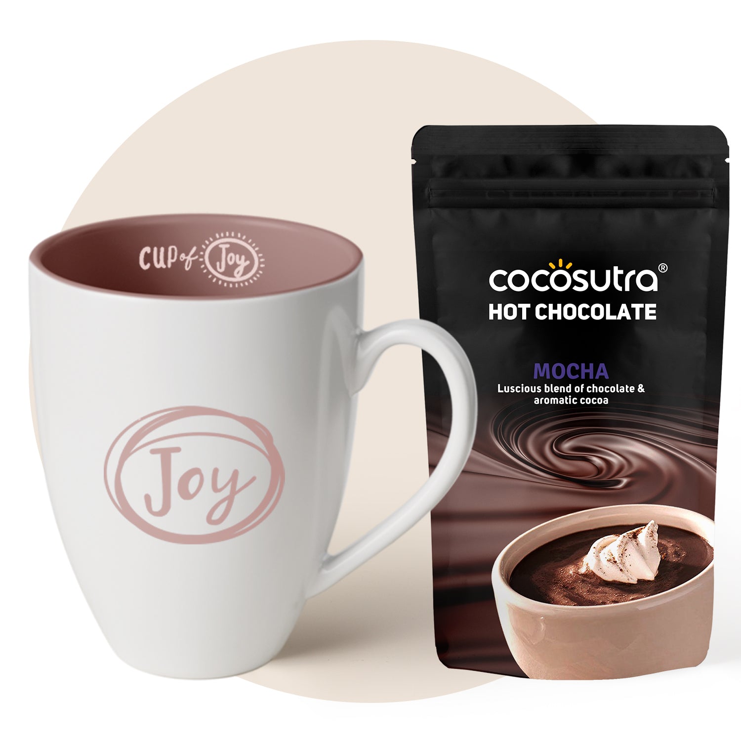 Cocosutra Hot Chocolate Hamper with Mug | Mocha
