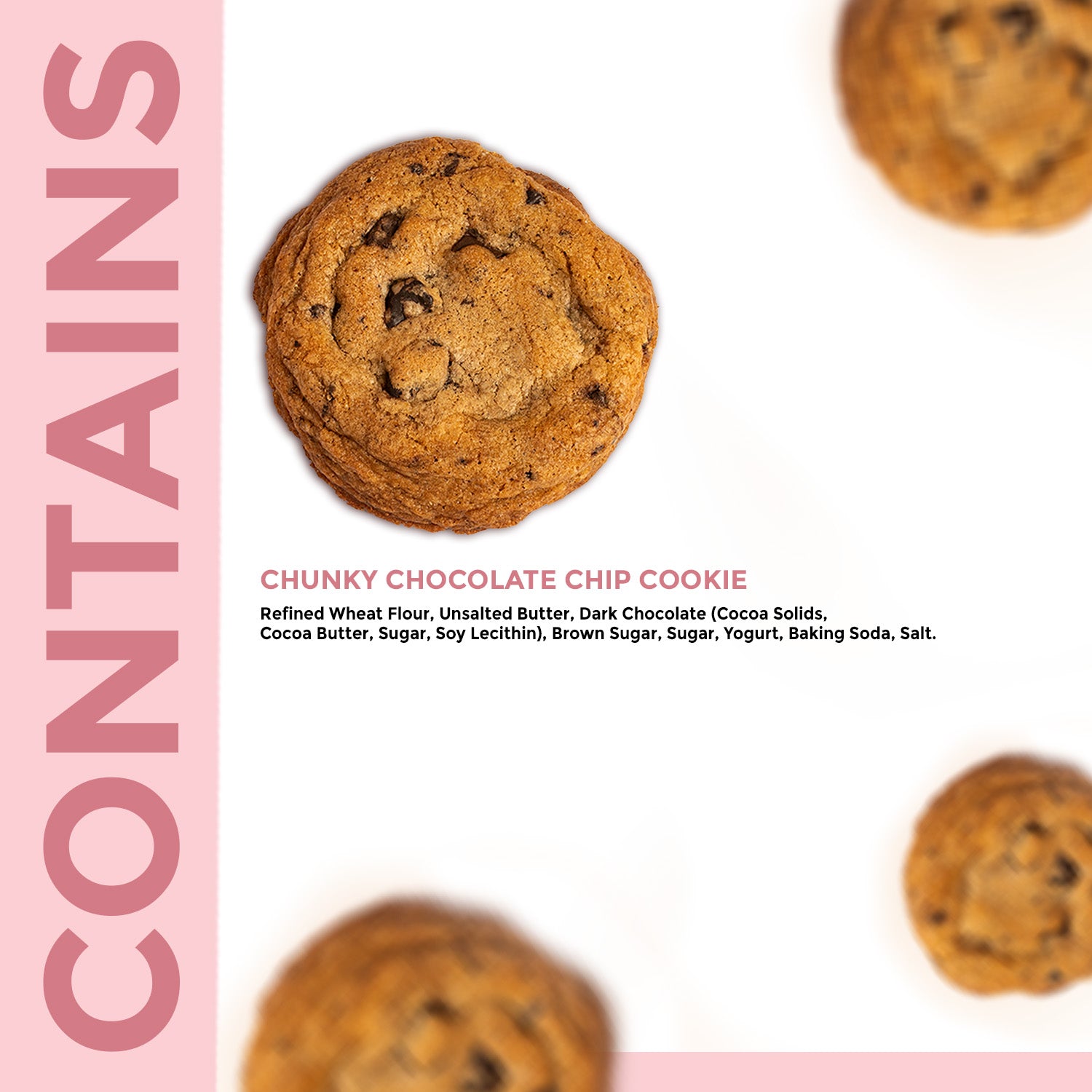 Cocosutra Chunky Chocolate Chip Cookies - Freshly Baked - Eggless