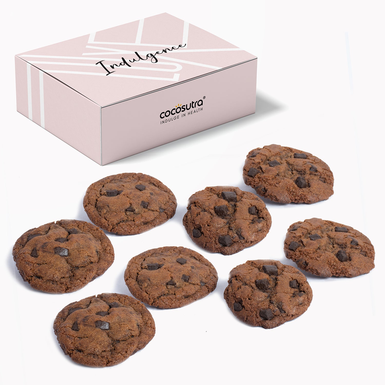 Espresso Chocolate Chunk - Box of 8 Cookies - Eggless
