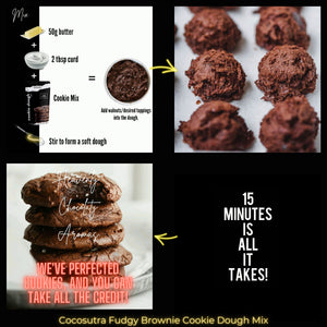 Fudgy Brownie Cookie Dough Mix - Recipe